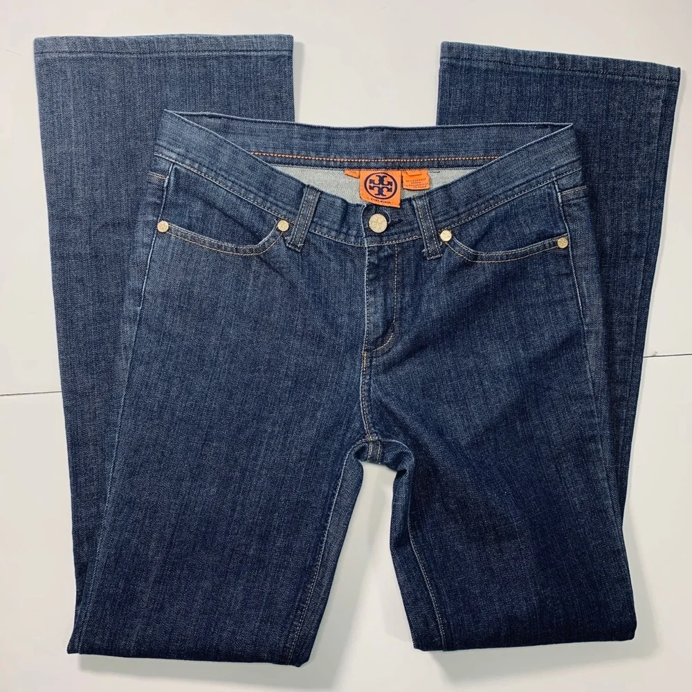 Tory Burch Tory Classic Bootcut Jeans 27 4